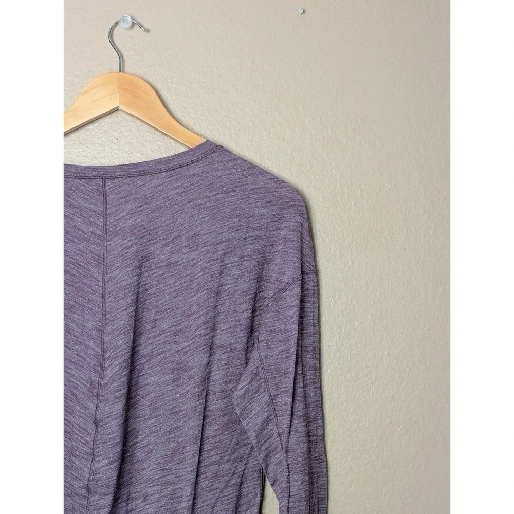 Lululemon Swiftly Tech Long-Sleeve Shirt‎ 2.0 Size 10 Lavender Length Workout